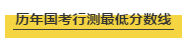 國考行測各個模塊考多少分才能進(jìn)面試？
