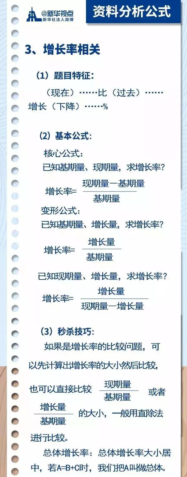 2020國考行測常用公式匯總，背完答題省時省力
