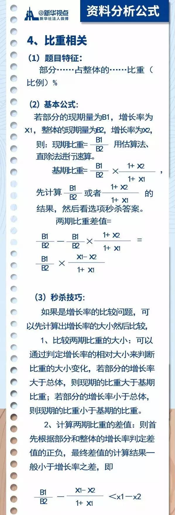 2020國考行測常用公式匯總，背完答題省時省力